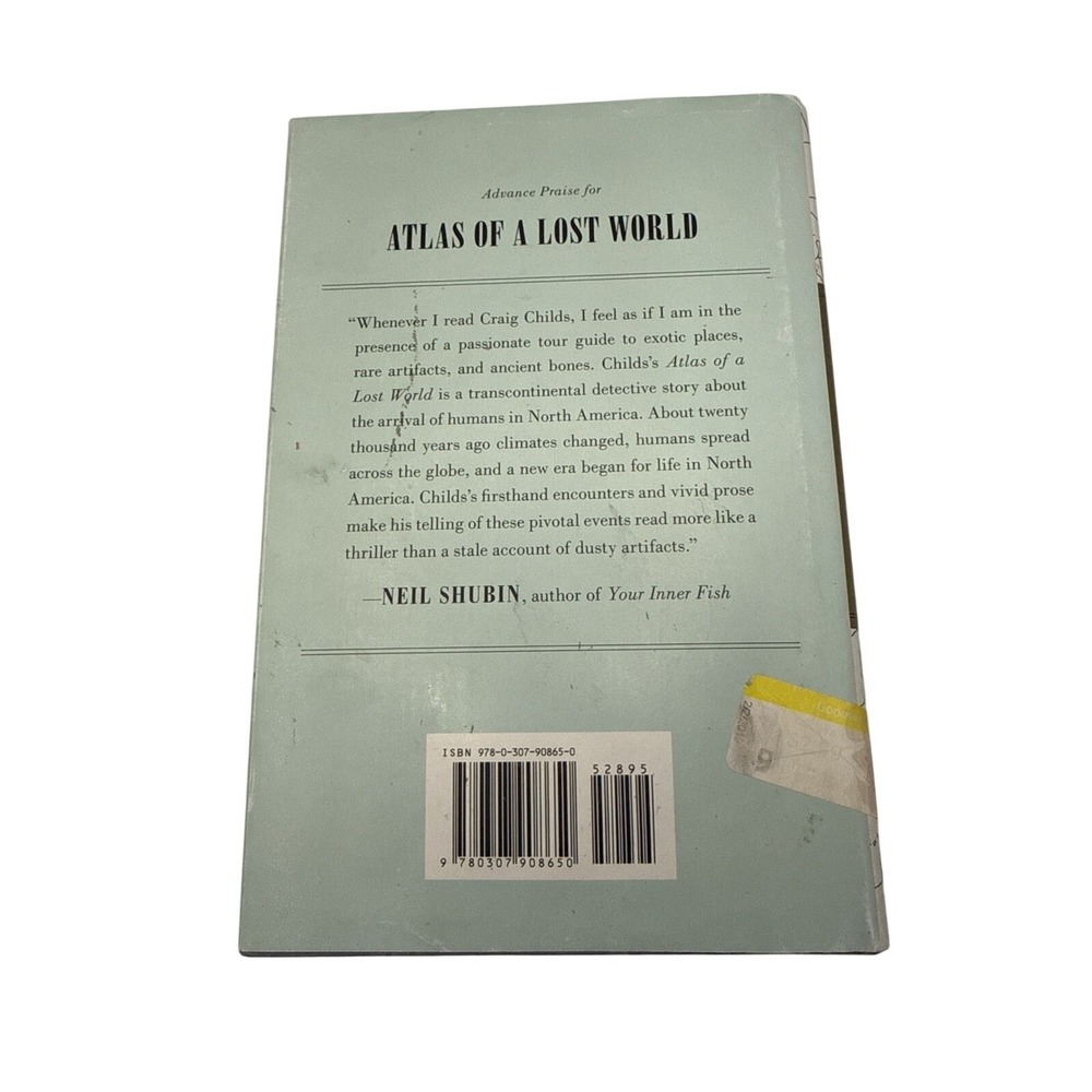 Atlas of a Lost World : Travels in Ice Age America by Craig Childs Hardcover - Picture 2 of 7